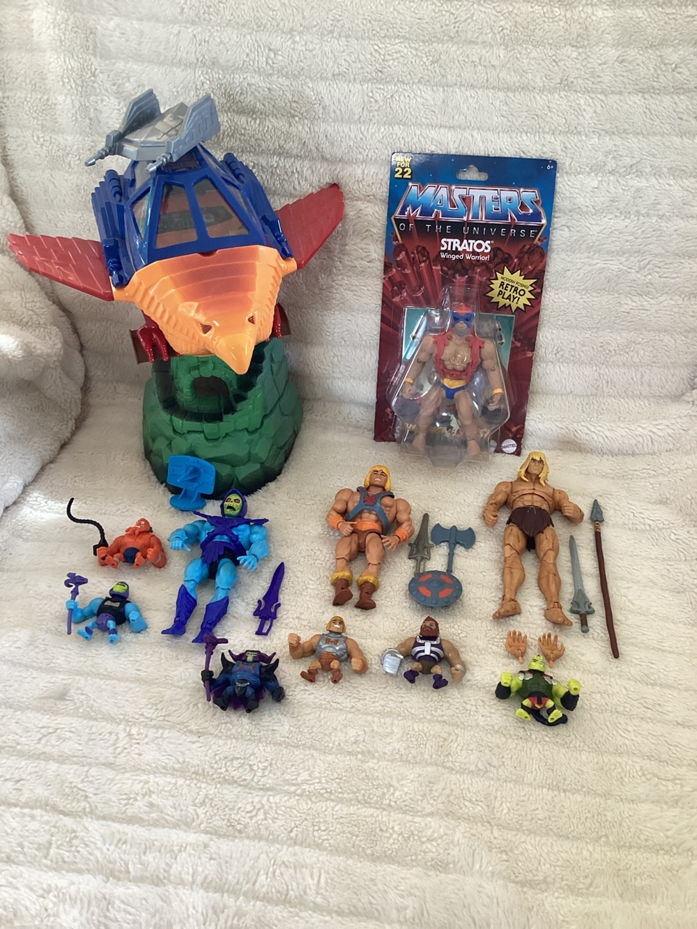 He-man Masters Of The Universe MOTU Retro Play Lot
